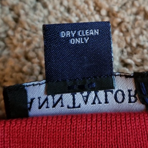 Ann Taylor Silk Tank Top Red Women's Size Medium - Picture 4 of 4